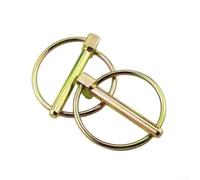 Assortiment de 50 goupilles annulaires en acier robuste pour remorque, camion et équipement agricole