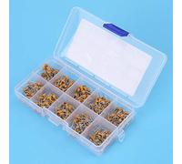 Assortiment de 500 Condensateurs au Tantale - Kit de Condensateurs électrolytiques 10 Valeurs pour Projets électroniques et Réparations, pour le Bricolage et un Usage
