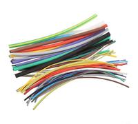 Assortiment de 55 gaines thermorétractables 2:1 avec gaine en polyoléfine de 0,5 mm, 2,5 mm, 3 mm, 5 mm de diamètre intérieur pour insula électrique
