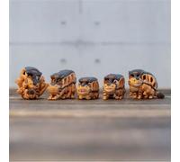 Assortiment de 6 figurines Mon voisin Totoro Ghibli Chatbus