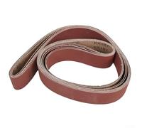 Assortiment de 7 bandes abrasives pour une utilisation professionnelle sur des surfaces en bois et non métalliques dans de multiples industries