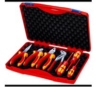 Assortiment de 7 pinces et tournevis VDE - KNIPEX - Lot de 7 - Métal