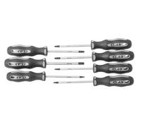Assortiment de 7 tournevis torx T10-40 SVCM et poignée bi-matière PP+TPV - OS 1199 - CLAS Equipements
