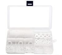 Assortiment de 700 rondelles plates en nylon avec 9 tailles de rondelles en plastique pour réduire l'usure et améliorer les performances de fixation