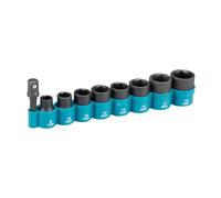 Assortiment de 8 adaptateurs de douilles 3/8" MAKITA