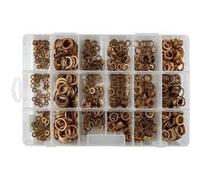 assortiment de 900 joints cuivre d'etancheite dans une mallette - Jbm G