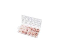Assortiment de bague d'étanchéité Cuivre 150 pcs 5-17,5 mm