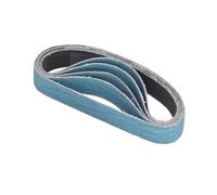 Assortiment De Bandes Abrasives, 15 Pièces, Aiguisoir Couteaux pour Ponçage | Jeu de bandes de papier de verre, grain 80 100 120 150 180 240 400 600, bande de ponçage(Blue-p320,30*330.0mm)