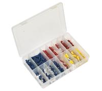 Assortiment De Bornes À Sertir Sealey 200Pc Bleu, Rouge Et Jaune AB038MT