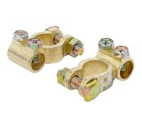 Assortiment de Bornes Polaires Rondes pour Batterie - 1 Lot - Connectique Fiable et Durable, Pro - D-Work