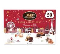 Assortiment de bouchées au chocolat noir, lait, blanc, coco,197 g