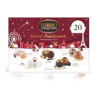 Assortiment de bouchées au chocolat noir, lait, blanc, coco,197 g