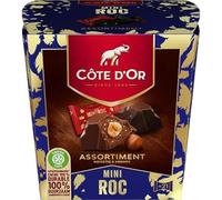 Assortiment de bouchées au chocolat noisettes et amandes,195 g