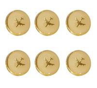 Assortiment de boutons à coudre faciles à installer, uniforme, durable, convient pour les compagnies aériennes et les académies aéroportuaires, étudiants, vestes et pantalons