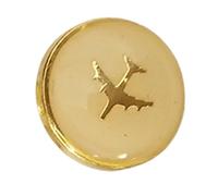 Assortiment de boutons à coudre faciles à installer, uniforme, durable, convient pour les compagnies aériennes et les académies aéroportuaires, étudiants, vestes et pantalons