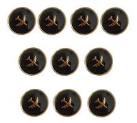 Assortiment de boutons à coudre faciles à installer, uniforme, durable, convient pour les compagnies aériennes et les académies aéroportuaires, étudiants, vestes et pantalons