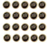 Assortiment de boutons à coudre faciles à installer, uniforme, durable, convient pour les compagnies aériennes et les académies aéroportuaires, étudiants, vestes et pantalons