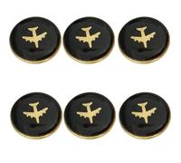 Assortiment de boutons à coudre faciles à installer, uniforme, durable, convient pour les compagnies aériennes et les académies aéroportuaires, étudiants, vestes et pantalons