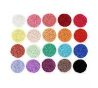 Assortiment de boutons, Mini boutons en plastique résine 2 trous multicolores 3mm for la couture artisanat vêtements de poupée 200 pièces(Mix,50pcs)