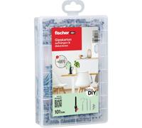 Assortiment de chevilles Gk, vis et crochets Fischer 513892