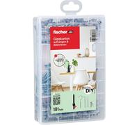 Assortiment de chevilles Gk, vis et crochets Fischer 513892