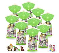 Assortiment de Chocolats de Pâques | 10 Sachets de 20 friandises : Papillotes Lapin et Petits Œufs Révillon, petits Moulages | Spécial entreprises, CSE, Associations, Grandes Familles