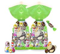 Assortiment de Chocolats de Pâques | 2 Sachets de 20 friandises : Papillotes Lapin et Petits Œufs Révillon, petits Moulages | Idéal à Offrir, Cacher ou comme Décoration de Pâques