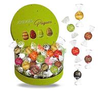 Assortiment de Chocolats de Pâques | Boite garnie de 40 LINDOR de Lindt aux Saveurs Originales | Idéal à Offrir, Cacher ou comme Décoration de Pâques