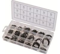 Assortiment de circlips internes et externes, 225 pcs (prix indicatif - ref vendue uniquement en présentoir)