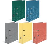 Assortiment de classeurs à motifs HERMA "Color Standard" DIN A4 5 pièces