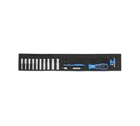 Gedore 1500 CTD-20 BIT Jeu de clés à douille métrique 1/4\ (6.3 mm) 45 pièces 1733419
