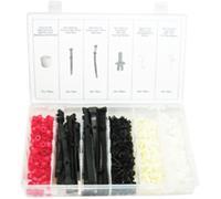 Assortiment de clips de fixation pour carrosserie Mercedes Clips de garniture de porte 375 pcs