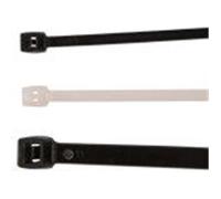 Assortiment de colliers de serrage - Lot 500 - Transparent - Plastique durable - 3 tailles (2.5×100,3.5×140,4.5×180 mm)
