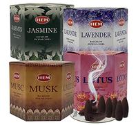 Assortiment de cônes d'encens à refoulement pour Cascade et Tapis Inciensos Aromaticos|Incienso|Inciense|Insienso