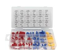 Assortiment de connecteurs à pincer Toolland, 150 pcs., différentes tailles, multicolore