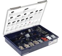 Assortiment de connecteurs de câble HERTH+BUSS St dans une boîte en plastique