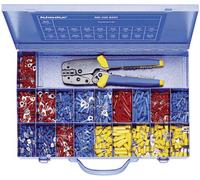 Assortiment de cosses à sertir Klauke MK230B507 0.50 mm² 6 mm² rouge, bleu, jaune 826 pc(s)