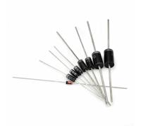 Assortiment de diodes essentielles 100 pièces avec IN4148, IN4007, FR107 et d'autres valeurs communes pour les amateurs de bricolage