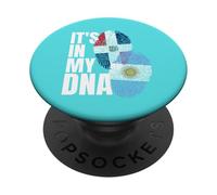 Assortiment de Drapeaux de l'Argentine et Dominicaine ADN Heritage PopSockets PopGrip Adhésif