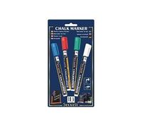 Assortiment de Feutres Craie Liquide - x 4 - - - Plastique