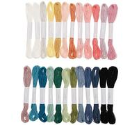 Assortiment de fils à broder Rico Design, Multicolor, 24 pc. Pastel
