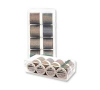 Assortiment de fils à broder Soft Art. 8011 8 bobines de 200m