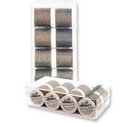 Assortiment de fils à broder Soft Art. 8011 8 bobines de 200m MADEIRA Multicolore G