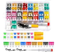 Assortiment de fusibles de voiture 306 pièces avec testeur de circuit, protégez le système électrique de votre véhicule avec des fusibles fiables