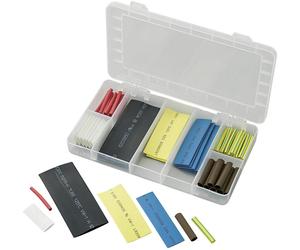 Assortiment de gaines thermorétractables 2:1 TRU COMPONENTS 1565052 63 pièces