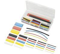 Assortiment de gaines thermorétractables 2:1 TRU COMPONENTS 1566623 77 pièces