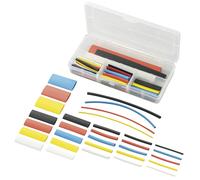 Assortiment de gaines thermorétractables 2:1 TRU COMPONENTS 1566623 77 pièces
