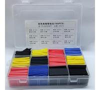 Assortiment de gaines thermorétractables de 140 à 800 pièces - Gaine de câble flexible isolée - Protection étanche de qualité marine (780 pièces)