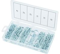 Assortiment de goupilles et crochets, 151 pcs (prix indicatif - ref vendue uniquement en présentoir)