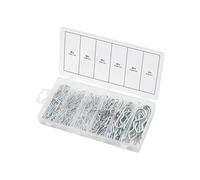 Assortiment de goupilles fendues à ressort 150 pcs